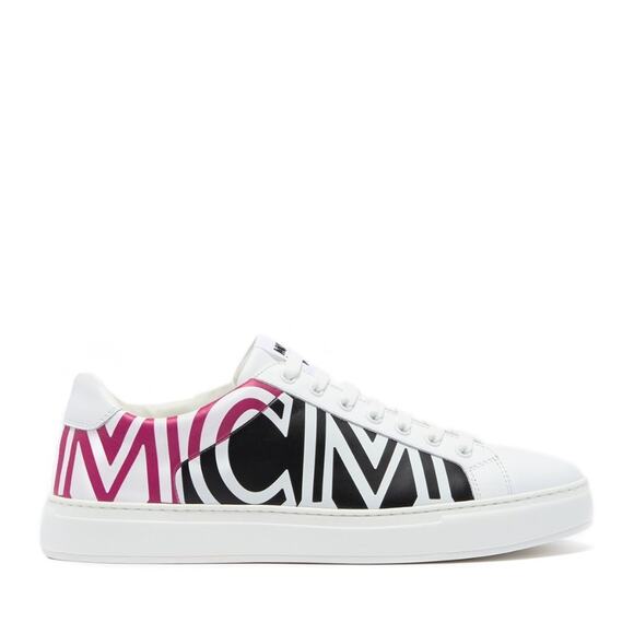 MCM white Logo sneakers size US 9 IT 42 - Picture 1 of 12